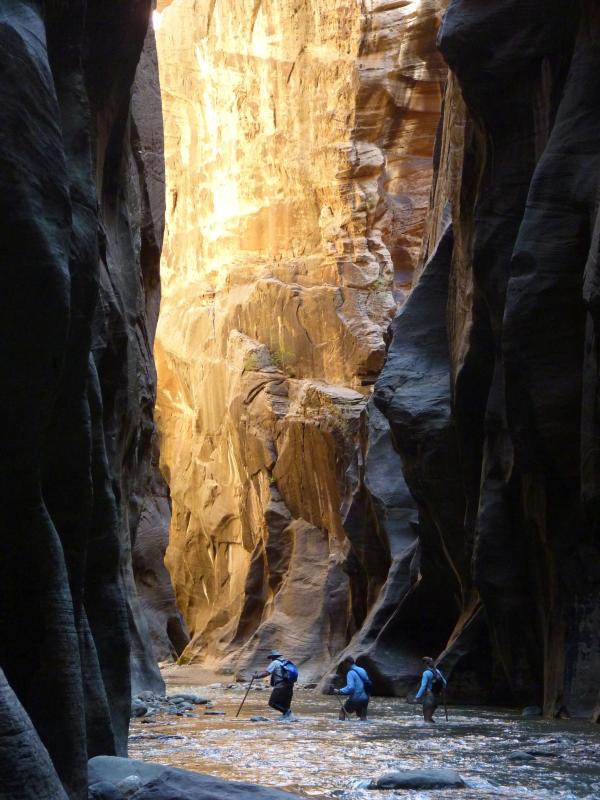 Fall Utah camping in Zion Nat'l Park