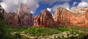 valentine camping in Zion National Park